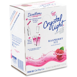 Crystal Light On the Go Raspberry Tea Mix 120 Total