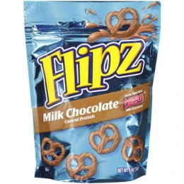 Flipz Pretzel Milk Chocolate 5 oz Each Bag, 12 Bags Total
