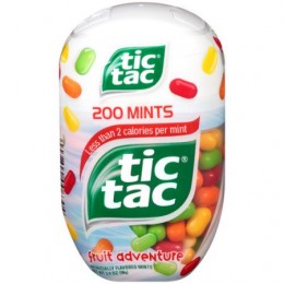 Tic Tac Fruit Adventure Bottle, 3.4 oz Each, 48 Bottles Total