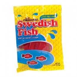 Swedish Fish Peg Bag, 5 oz Each, 12 Boxes Total
