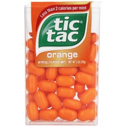 Tic Tac Mints Orange, 1 oz Each, 288 Total