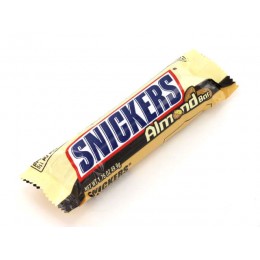 Snickers Almond Bar, 1.76 oz Each, 12 Boxes of 24 Bars, 288 Total
