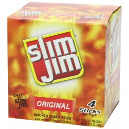 Slim Jim Handipack, 1.1 oz Each, 3 Boxes of 12 Packs, 36 Total