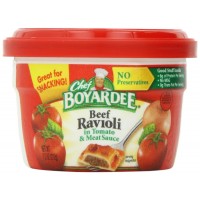 Chef Boyardee Beef Ravioli Microwaveable Bowl, 7.5 oz Each, 12 Total