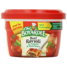 Chef Boyardee Beef Ravioli Microwaveable Bowl, 7.5 oz Each, 12 Total