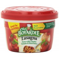 Chef Boyardee Beef Lasagna Microwaveable Bowl, 7.5 oz Each, 12 Total