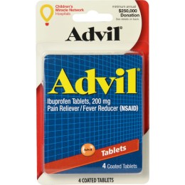 Advil Pain Reliever 200mg Ibuprofen 144 Packs Total