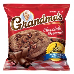 Grandmas Chocolate Brownie Cookies, 2.5 oz Each, 60 Bags Total