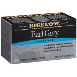 Bigelow Earl Grey Tea Bag, 6 Boxes of 28 Tea Bags, 168 Total