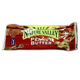 General Mills 11584 Nature Valley Granola Peanut Butter Bar 0.77oz Each Bar, 144 Bars Total