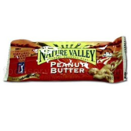 General Mills 11584 Nature Valley Granola Peanut Butter Bar 0.77oz Each Bar, 144 Bars Total
