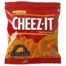 Cheez-It Original, 1.5 oz Each, 60 Bags Total