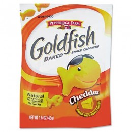 Goldfish Crackers, 1.5 oz Each, 72 Bags Total