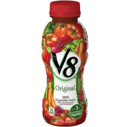 V8 Spicy Hot Vegetable Juice, 12 oz Each, 12 Total