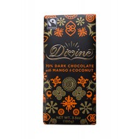 Divine Dark Chocolate with Mango & Coconut, 3.5 oz Each, 60 Total