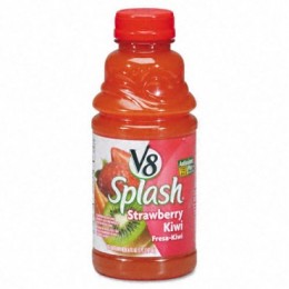 V8 Splash Strawberry Kiwi, 16 oz Each, 12 Total