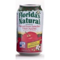 Florida's Natural Apple Juice, 11.5 oz Each, 24 Total