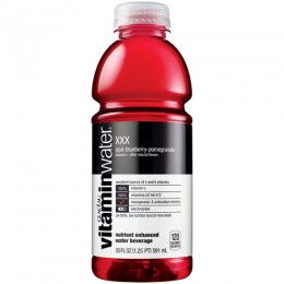 Vitamin Water XXX Acai Blueberry Pomegranate 20oz 12 Bottles Total
