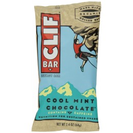 Clif Builder's Bar Chocolate Mint, 2.4 oz Each, 16 Boxes of 12 Bars