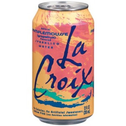 LaCroix Grapefruit Sparkling Water, 12 oz Each, 24 Cans Total