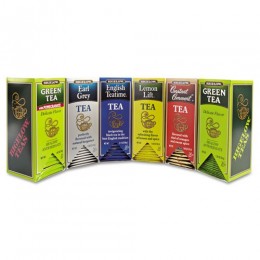 Bigelow 6 Flavor Assorted Tea Bags, 6 Boxes of 28 Tea Bags, 168 Total