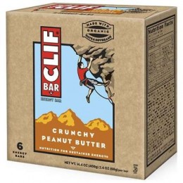 Clif Peanut Butter Crunchy Bar 2.4 oz Each Bar, 192 Bars Total