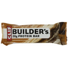 Clif Builder's Bar Chocolate Peanut Butter, 2.4 oz Each, 12 Boxes
