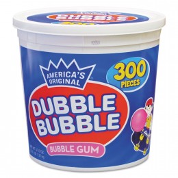 Dubble Bubble Twist Gum, 2400 Pieces