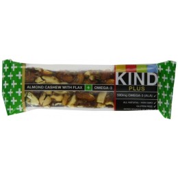 KIND PLUS Almond Cashew/Omega3 Gluten Free Bars 1.4 oz ea 72 Total