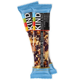 Kind Plus Bar Blueberry Vanilla Cashew 1.4 oz Each Bar, 72 Bars Total
