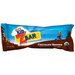 Clif Kid Organic Z Bar Chocolate Brownie, 1.27 oz Each, 9 Boxes