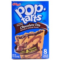Pop Tarts Chocolate Chip, 3.67 oz Each, 12 Boxes of 6 Packs, 72 Total