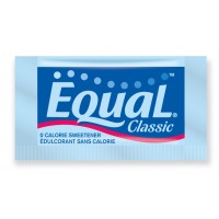 Equal Sweetener Blue Packet 12Boxes/100 Sweetener Packets 1200 Total