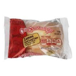 Otis Spunkmeyer 20168 Lemon Mini Cake Loaf 4oz 24 Total