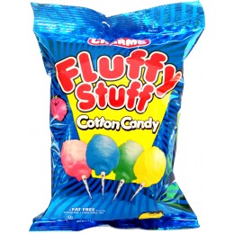Charms Cotton Candy Fluffy Stuff, 2.5 oz Each, 24 Total