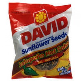 David Sunflower Seeds Shell Salsa 5.75 oz Each Bag 12/CS