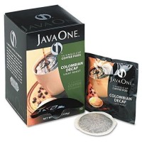 Java One Colombian Decaf Coffee Pods 14 Pods per Box/84 Pods Total