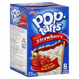 Pop Tarts Frosted Strawberry, 3.6 oz ea. 72 Total