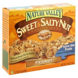 Nature Valley Sweet/Salty Peanut Granola Bar, 1.8 oz ea. 120 Total