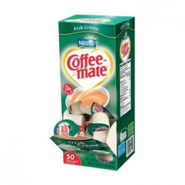 Coffee Mate Irish Cream Trans Fat Free Liquid Creamer, .38 oz Each, 180 Total