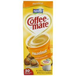 Coffee Mate Liquid Single Creamer Hazelnut .38oz ea 180 Creamers Total