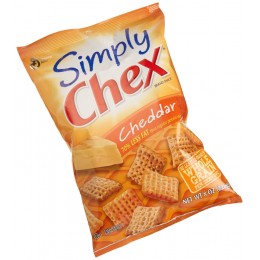 Chex Mix Cheddar, 3.75 oz Each, 6 Boxes of 8 Bags, 48 Total