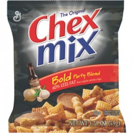 Chex Mix Bold Party Blend 3.75 oz Each Bag, 48 Bags Total 