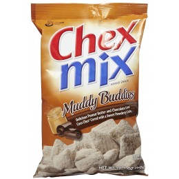 Chex Mix Muddy Buddies, 4.5 oz Each, 6 Boxes of 7 Bags, 42 Total