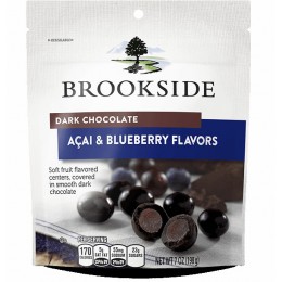 Brookside Dark Chocolate Acai Pouch, 7 oz Each, 12 Pouches Total