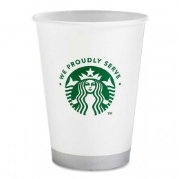 Starbucks 11033279 We Proudly Serve 12 oz Hot Cups, 1000 Cups Total