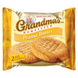 Grandmas Peanut Butter Cookies, 2.5 oz Each, 60 Bags Total