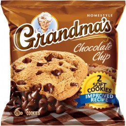 Grandmas Chocolate Chip Cookies, 2.5 oz Each, 60 Bags Total