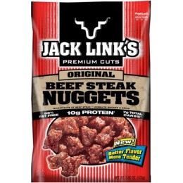 Jack Link's Premium Cuts Original Beef Steak Nuggets 1oz ea. 48 Total