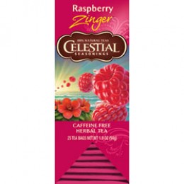 Celestial Seasonings Raspberry Zinger Tea 25 Tea Bags per Pack
